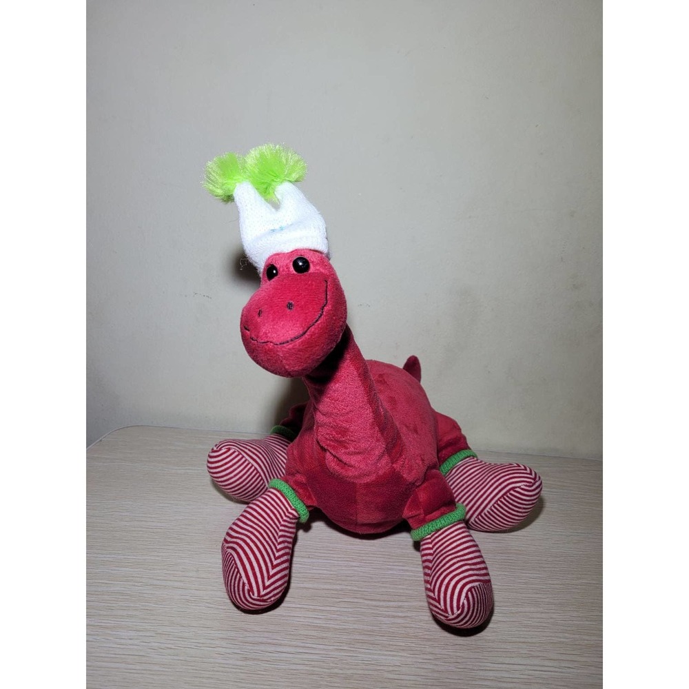 Animal Adventure Red Brontosaures Dinosaur plush toy